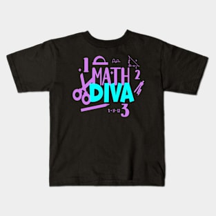 Math Diva Kids T-Shirt